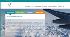 Desktop Screenshot of polarflug.de