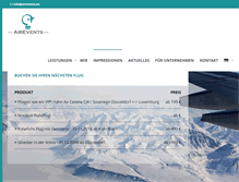 Tablet Screenshot of polarflug.de